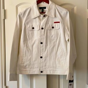 Women’s White Denim Jacket